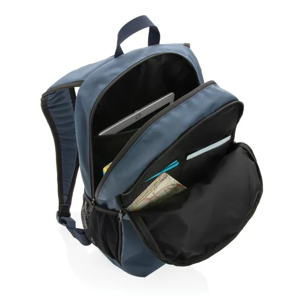  Impact AWARE™ ležerni ruksak 300D RPET, 15" - XD Collection Mornarsko plava 15-1456TN
