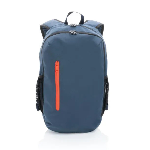  Impact AWARE™ ležerni ruksak 300D RPET, 15" - XD Collection Mornarsko plava 15-1456TN