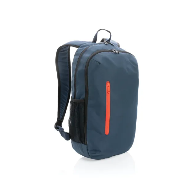  Impact AWARE™ 300D RPET casual backpack - XD Collection Navy Blue 15-1456TN