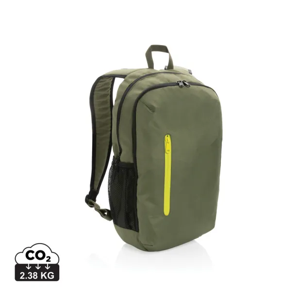  Impact AWARE™ ležerni ruksak 300D RPET, 15" - XD Collection 45533C 387