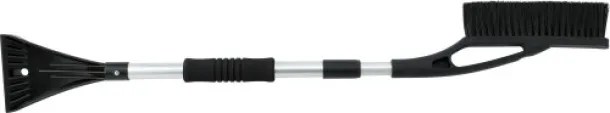 Justin ABS ice scraper and snow brush  Crna