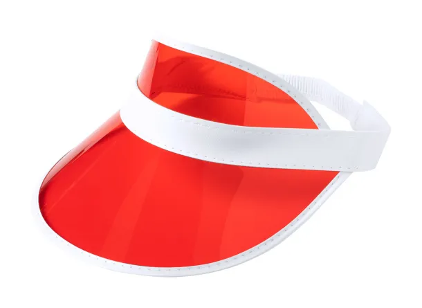 Narim sun visor Red White