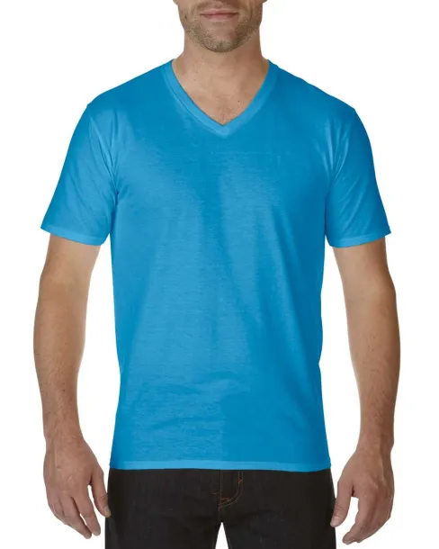  PREMIUM COTTON® ADULT V-NECK T-SHIRT - Gildan Safir