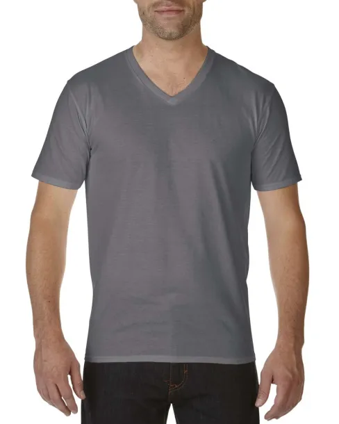  PREMIUM COTTON® ADULT V-NECK T-SHIRT - Gildan Charcoal