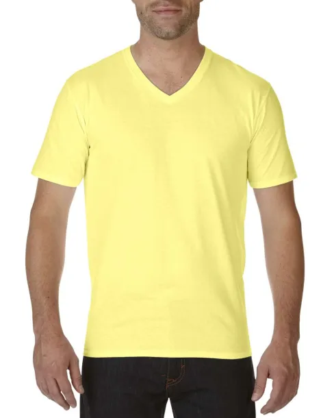  PREMIUM COTTON® ADULT V-NECK T-SHIRT - Gildan Cornsilk