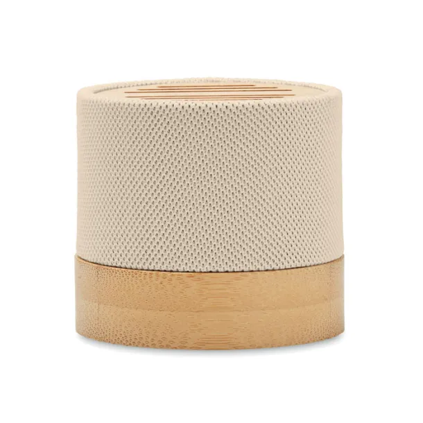 BOOL Bamboo RPET wireless speaker Beige