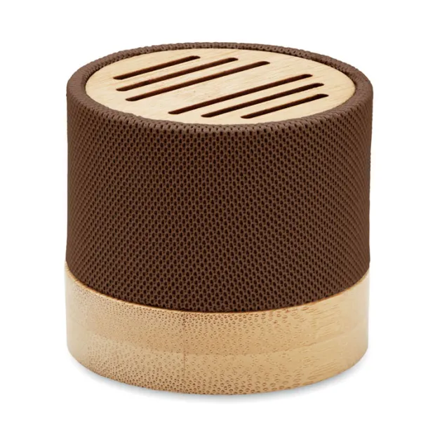 BOOL Bamboo RPET wireless speaker Chocolate