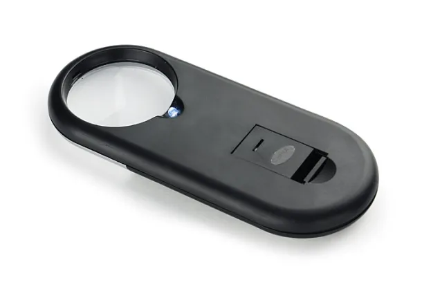  Magnifying glass with LED flash Black