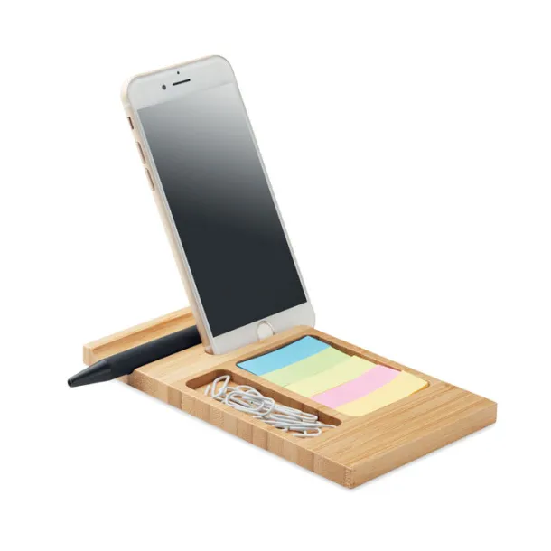 TREVIS Bamboo desk phone stand Wood