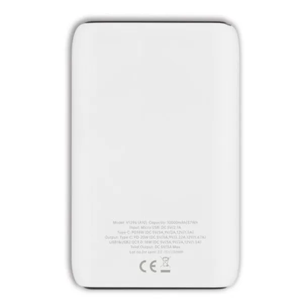 Dashonte Power bank 10000 mAh white