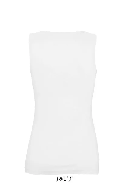 SOL'S JANE ženska majica bez rukava, 150 g/m2 - SOL'S Bijela
