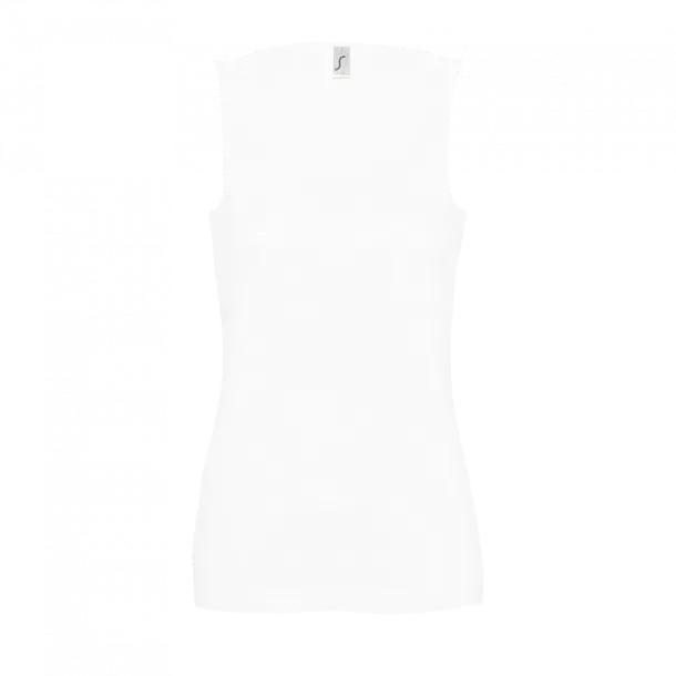 SOL'S JANE ženska majica bez rukava, 150 g/m2 - SOL'S Bijela