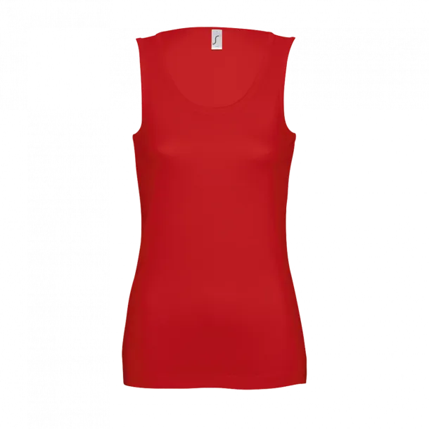 SOL'S JANE ženska majica bez rukava, 150 g/m2 - SOL'S Crvena