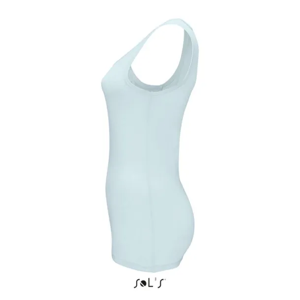SOL'S JANE ženska majica bez rukava, 150 g/m2 - SOL'S Creamy Blue