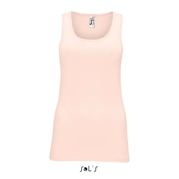 SOL'S JANE ženska majica bez rukava, 150 g/m2 - SOL'S Creamy Pink