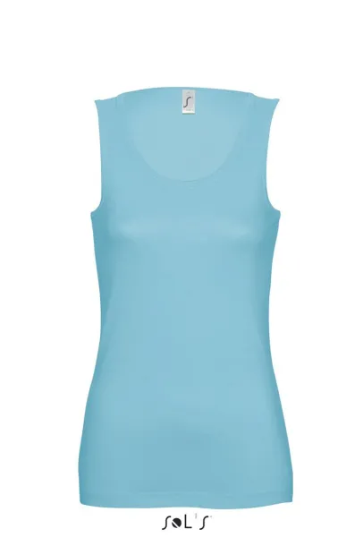 SOL'S JANE ženska majica bez rukava, 150 g/m2 - SOL'S Atoll Blue