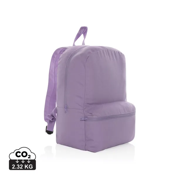  Impact AWARE™ 285 gsm rcanvas backpack - XD Collection purple 