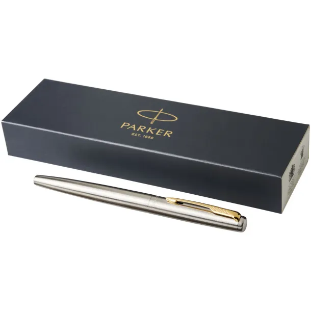 Jotter stainless steel fountain pen - Parker Steel Gold