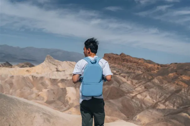  Impact AWARE™ 285 gsm rcanvas backpack - XD Collection tranquil blue