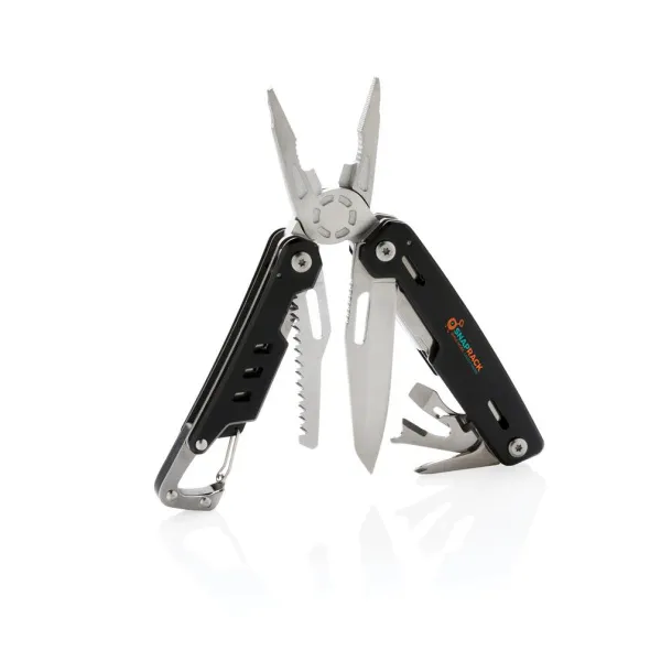  Solid multitool with carabiner - XD Collection Black 