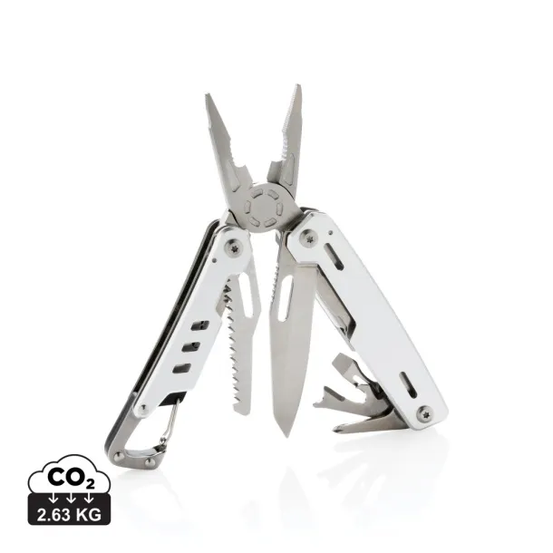  Solid multitool with carabiner - XD Collection Silver 