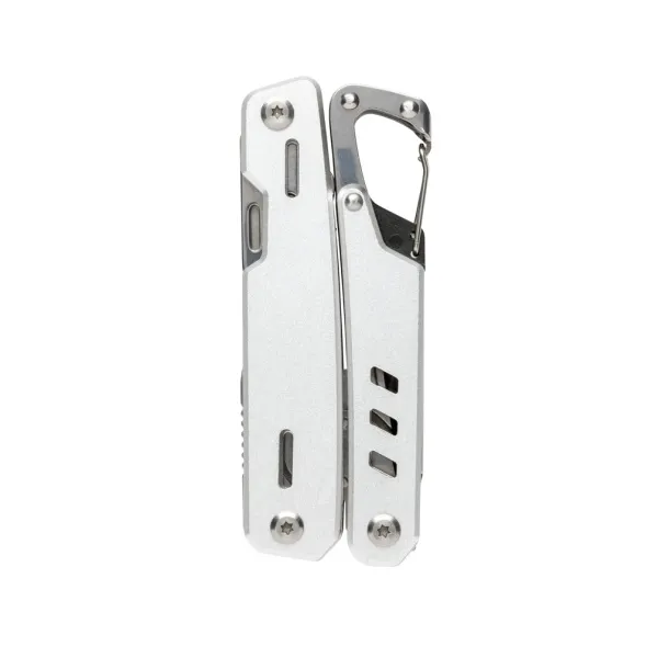  Solid multitool with carabiner - XD Collection Silver 