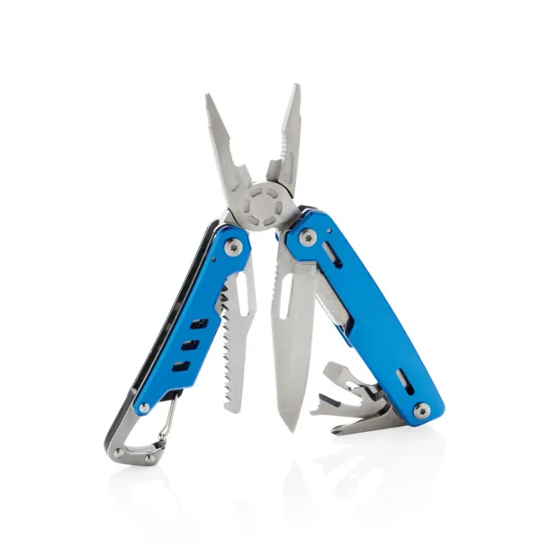  Solid multitool with carabiner - XD Collection Blue 