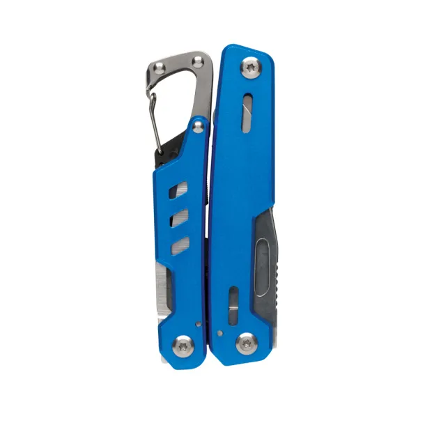  Solid multitool with carabiner - XD Collection Blue 