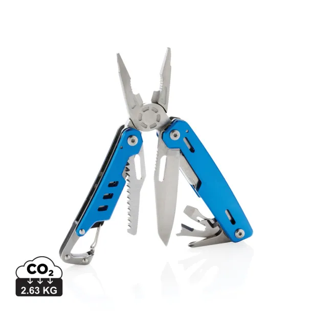  Solid multitool with carabiner - XD Collection Blue 