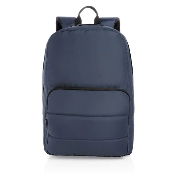  Impact AWARE™ RPET basic 15,6" laptop backpack - XD Xclusive Navy Blue 