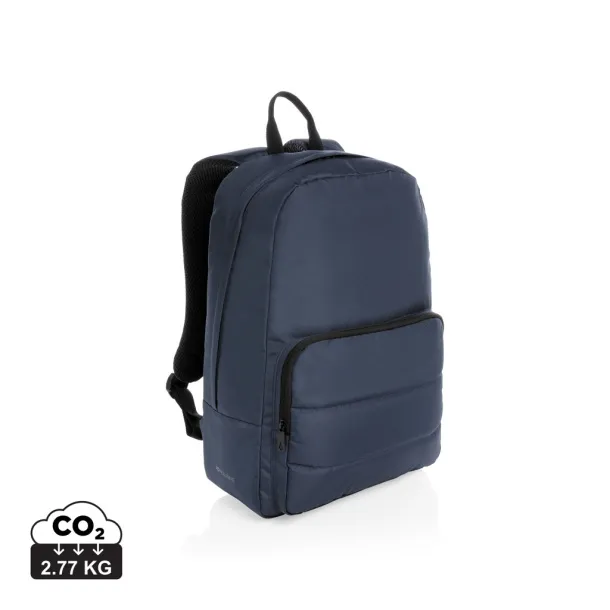  Impact AWARE™ RPET basic 15,6" laptop backpack - XD Xclusive Navy Blue 