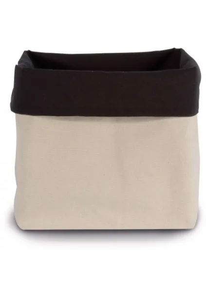  REVERSIBLE POUCH - Kimood Natural Black