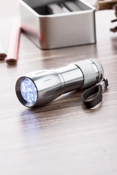 Reflector led flashlight Silver