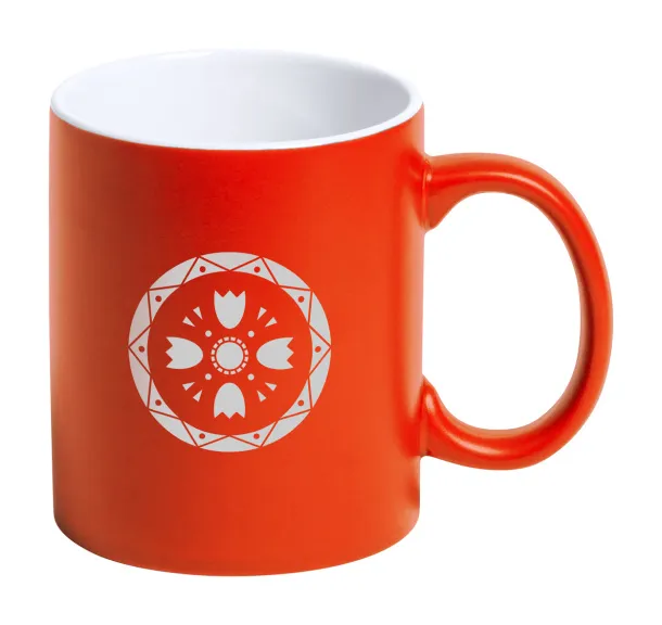 Lousa mug Orange White