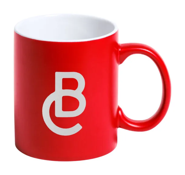 Covory šalica, 350 ml Crvena Bijela