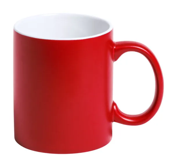 Lousa mug Red White