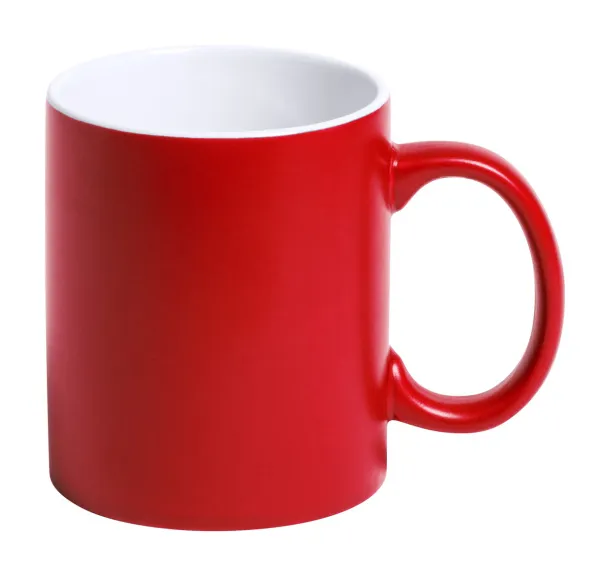 Covory šalica, 350 ml Crvena Bijela