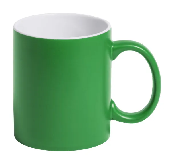 Covory šalica, 350 ml Zelena Bijela