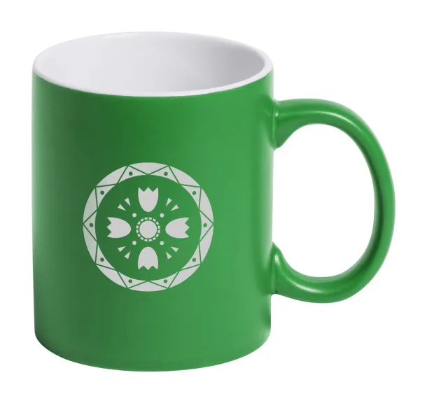 Lousa mug Green White