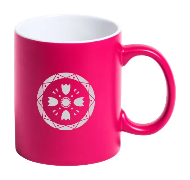 Lousa mug Pink White