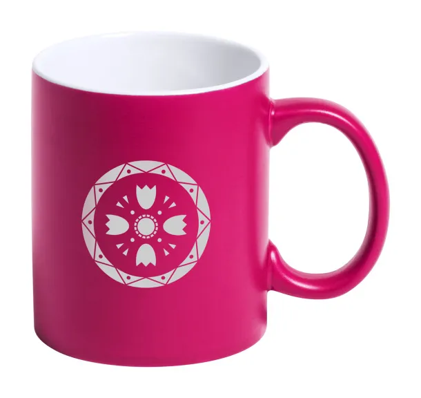 Lousa mug Pink White