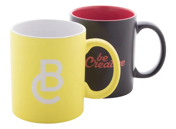 Covory mug Yellow White