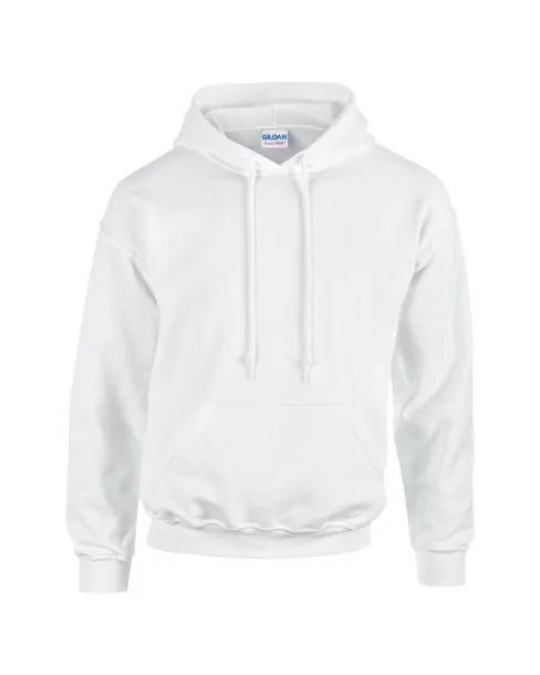  HEAVY BLEND™ ADULT HOODED SWEATSHIRT - Gildan White