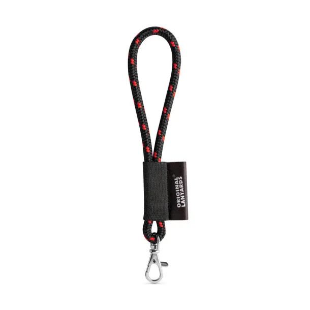  Lanyard Nautic Short Set Black Red