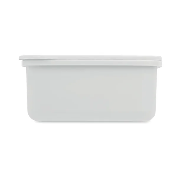 SUNDAY Lunch box with cutlery White