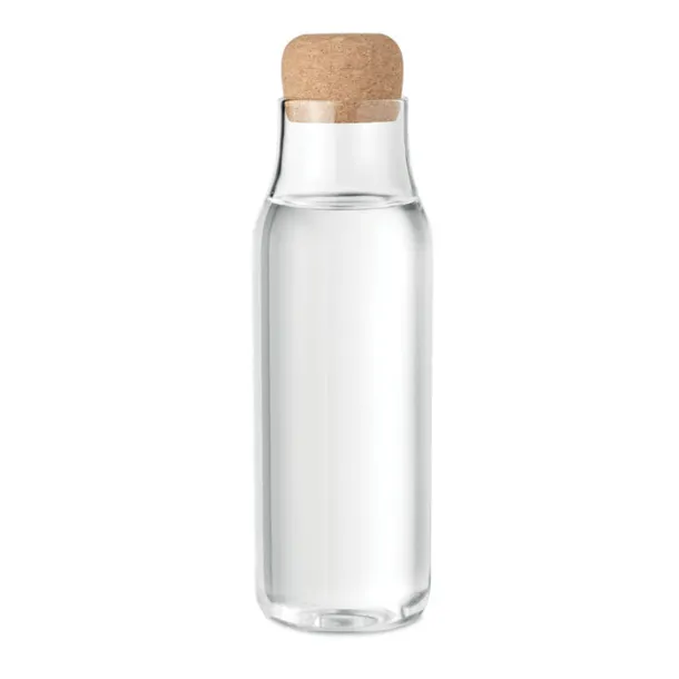 OSNA BIG Glass bottle cork lid 1L Transparent