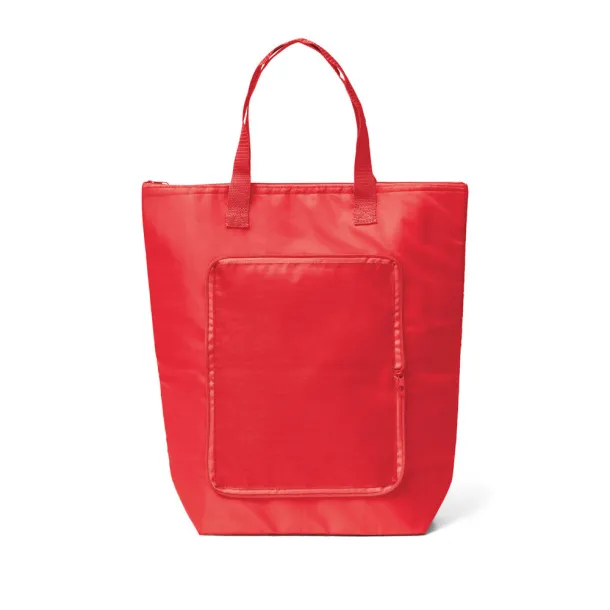 MAYFAIR Foldable cooler bag Red