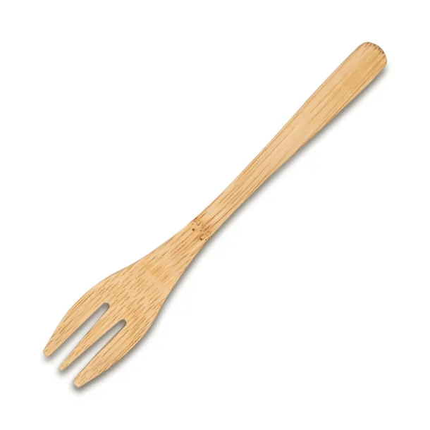 DISH cutlery set from bamboo Beige