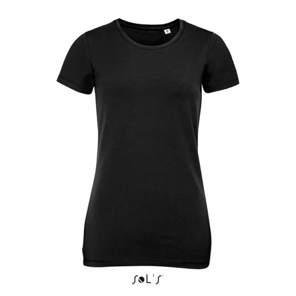  SOL'S MILLENIUM WOMEN - ROUND-NECK T-SHIRT - SOL'S Black