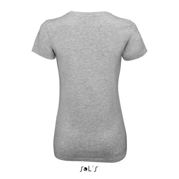  Ženska majica s okruglim ovratnikom, 190 g/m2 - SOL'S Grey Melange
